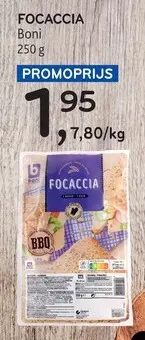 Promotie: Focaccia