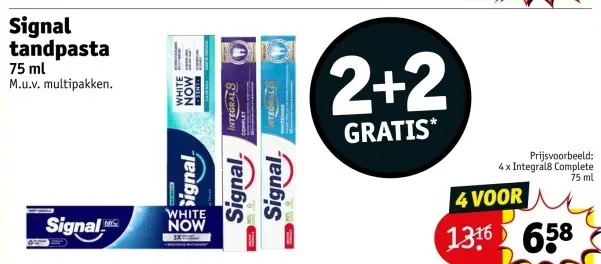 Promotie: Signal tandpasta