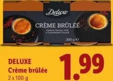 Aanbieding: Deluxe Crème brûlée