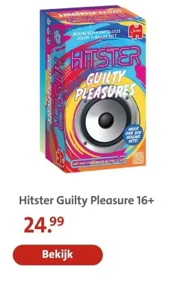 Aanbieding: Hitster Guilty Pleasure 16+