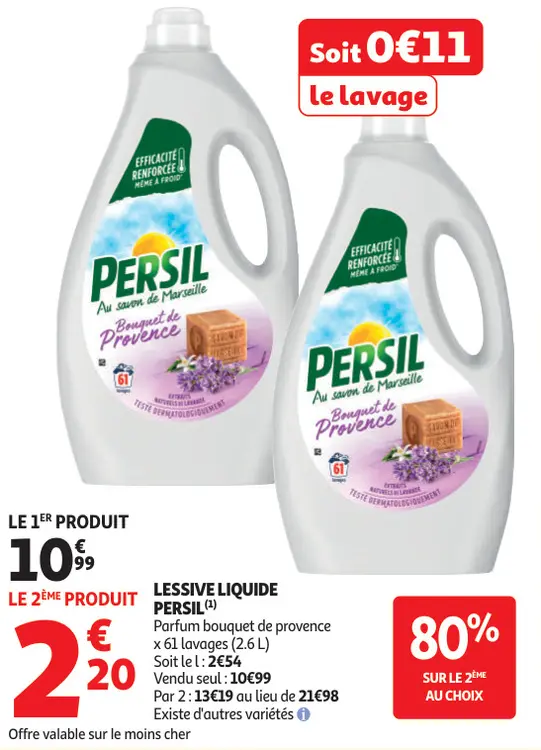 Offre: Lessive liquide