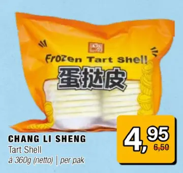 Aanbieding: CHANG LI SHENG Tart Shell