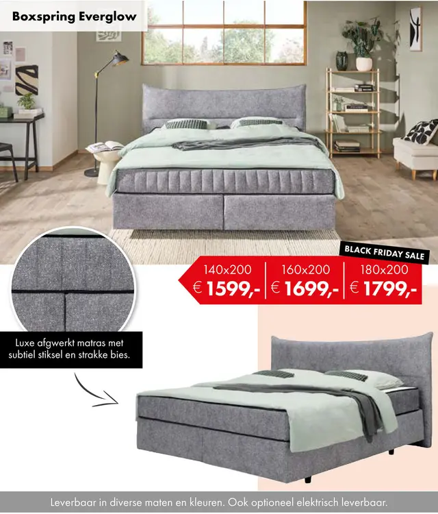 Aanbieding: Everglow boxspring
