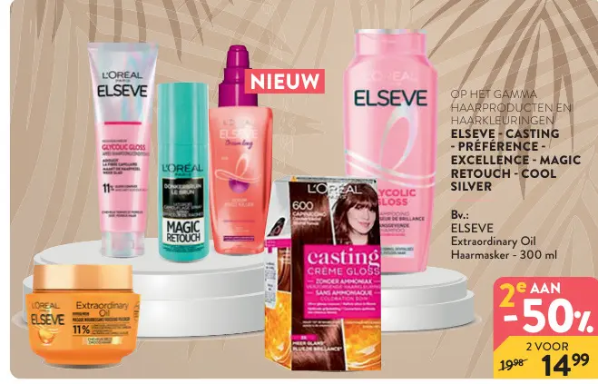 Offre: ELSEVE Extraordinary Oil Haarmasker