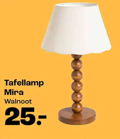 Aanbieding: Tafellamp Mira