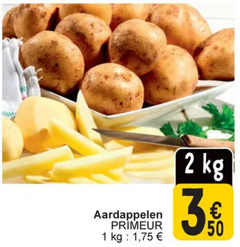 Aanbieding: Aardappelen PRIMEUR