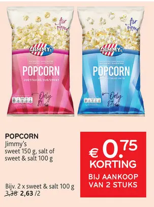 Aanbieding: Popcorn