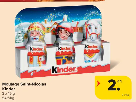 Offre: Moulage Saint-Nicolas