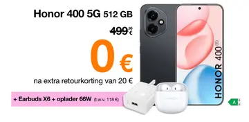 Aanbieding: Honor 400 5G