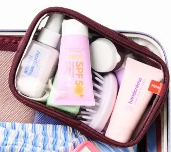 Aanbieding: Toilettas transparant