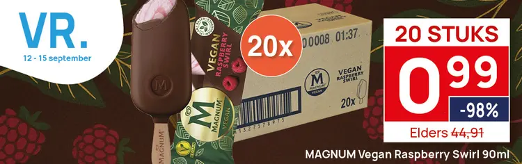 Aanbieding: Vegan Raspberry Swirl