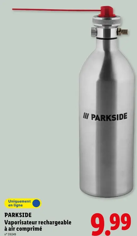 Offre: Vaporisateur rechargeable à air comprimé