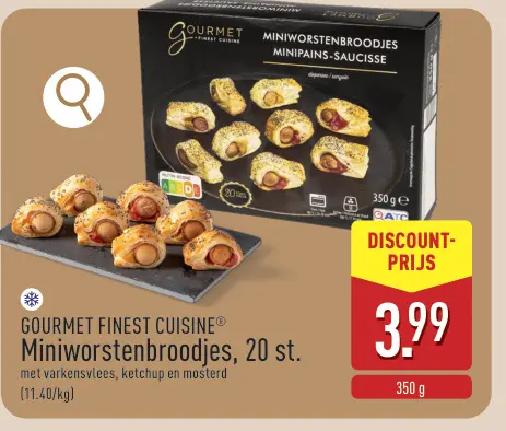 Promotie: Miniworstenbroodjes