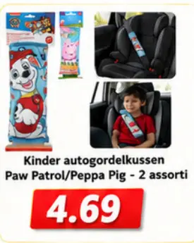 Promotie: Kinder autogordelkussen