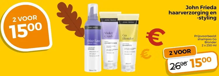 Aanbieding: Haarverzorging en -styling