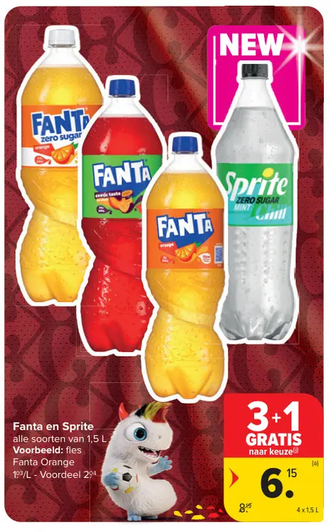Promotie: Fanta en Sprite