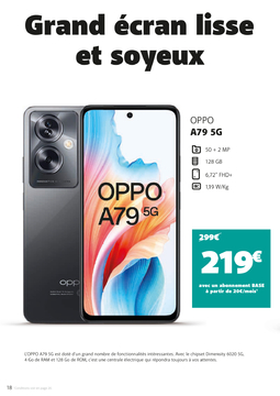 Offre: OPPO A79 5G