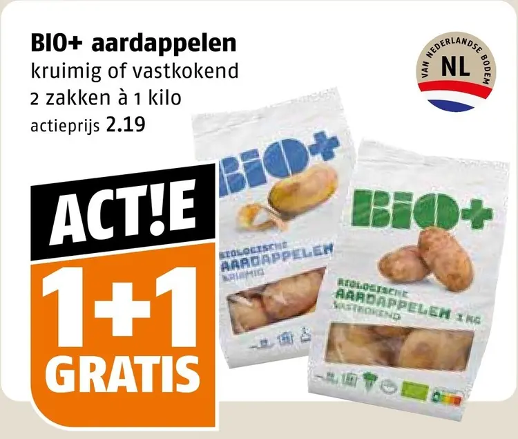 Aanbieding: Aardappelen kruimig of vastkokend