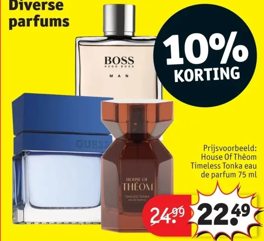 Promotie: Diverse parfums