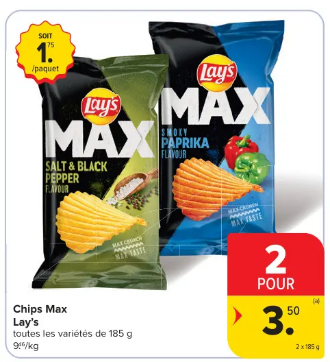 Offre: Chips Max