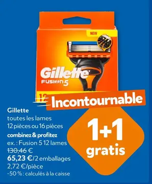 Offre: Gillette Fusion 5