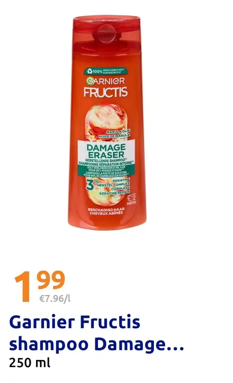 Aanbieding: Fructis shampoo Damage...
