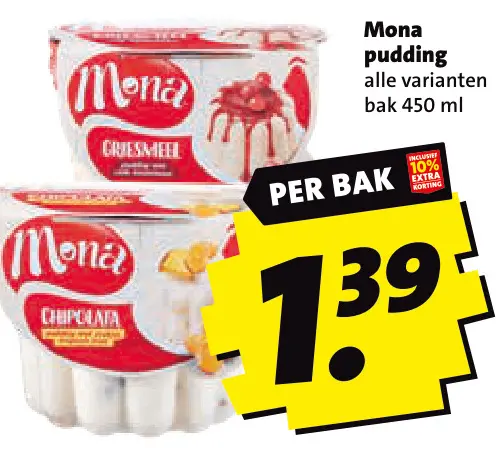 Aanbieding: Pudding