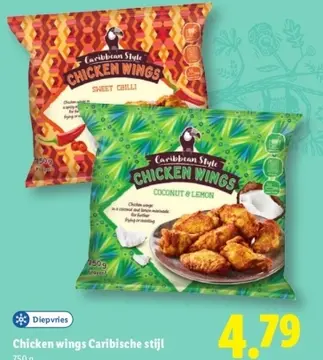 Aanbieding: Chicken wings Caribische stijl