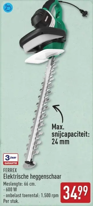 Aanbieding: Elektrische heggenschaar