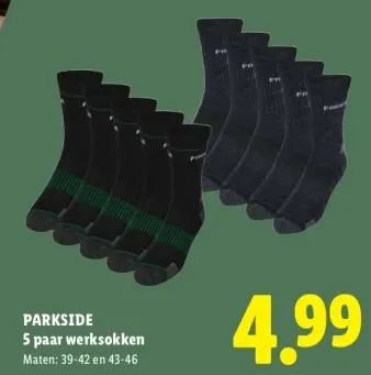 Aanbieding: werksokken