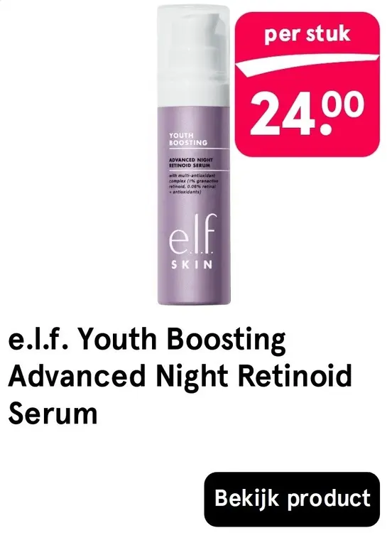 Aanbieding: Youth Boosting Advanced Night Retinoid Serum