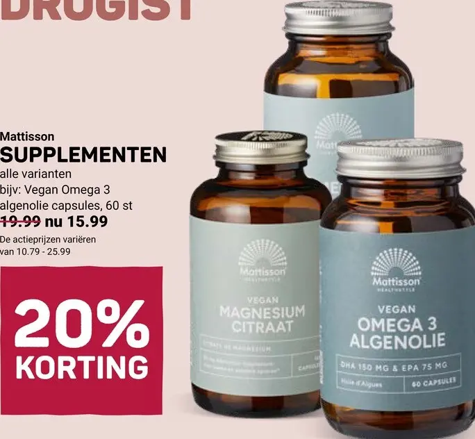 Aanbieding: Supplementen