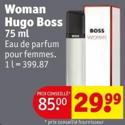 Offre: Woman Hugo Boss