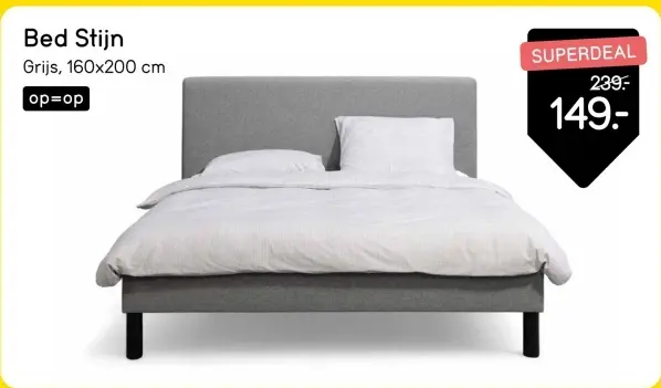 Aanbieding: Bed Stijn