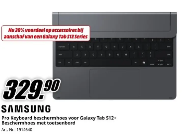 Aanbieding: Pro Keyboard beschermhoes voor Galaxy Tab S12