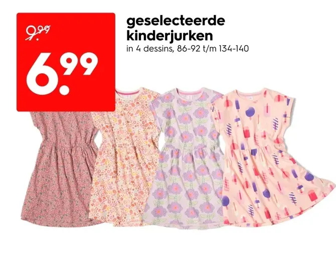Aanbieding: Geselecteerde kinderjurken