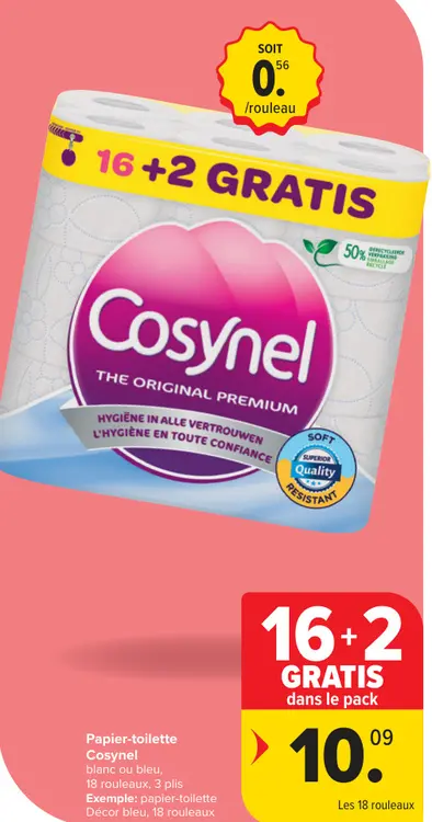 Offre: Papier-toilette