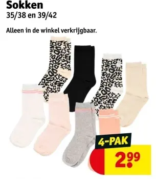 Aanbieding: Sokken