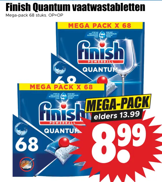 Aanbieding: Quantum vaatwastabletten