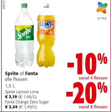 Aanbieding: Sprite of Fanta