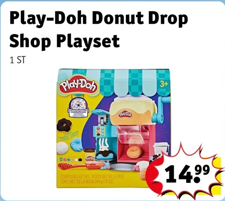 Promotie: Donut Drop Shop Playset