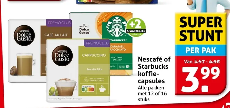 Aanbieding: Koffie-capsules