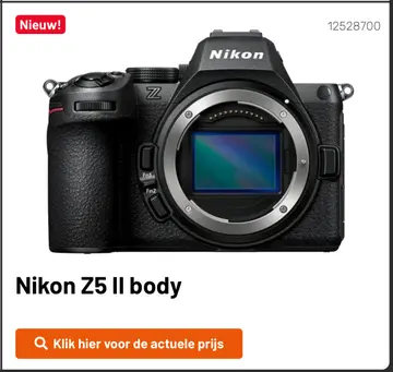 Aanbieding: Nikon Z5 II body