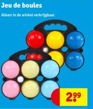 Aanbieding: Jeu de boules