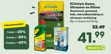 Aanbieding: ECOstyle Gazon, Ultrasoon en Ultima