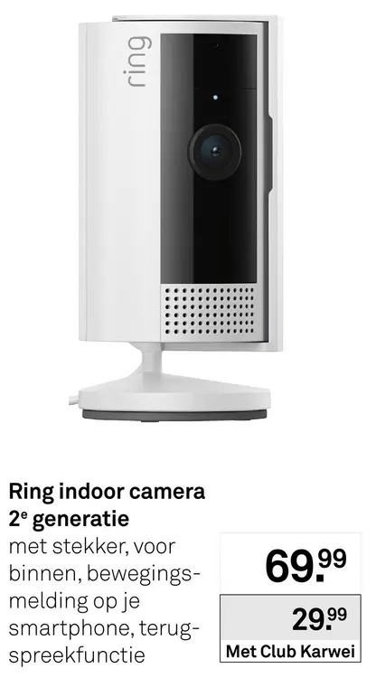 Aanbieding: Indoor camera 2e generatie