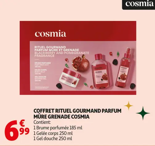 Promotie: Coffret rituel gourmand parfum mûre grenade