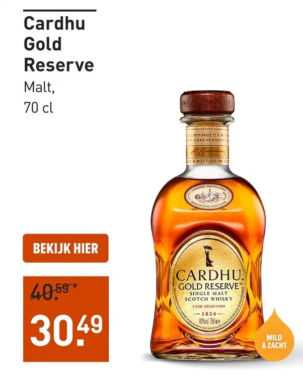 Aanbieding: Cardhu Gold Reserve