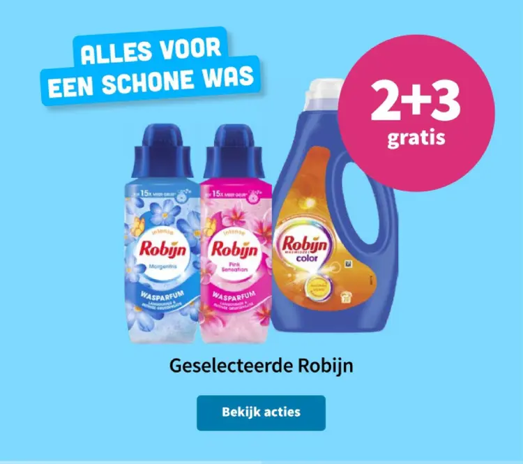 Aanbieding: Waspafum en Wasverzachter