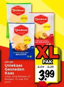Aanbieding: Uniekaas Gesneden Kaas